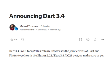 Announcing Dart 3.4【日本語訳】